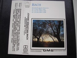 Bach - Brandenburgi koncert , Svájc , gyári műsoros kazetta