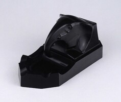 1X442 Elefántfejes art deco GUMMON bakelit hamutál ~1930