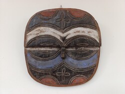 Antik afrikai maszk Teke népcsoport Kongó Gabon afrikanische Maske D911 560 5497