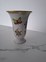 Herendi Viktória mintás talpas váza