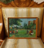 Bernáth Aurél pazar festménye!