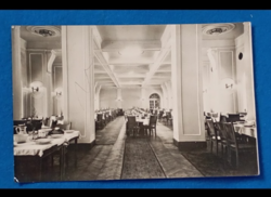 POSTCARD, BALATONFÜRED SZOT SANATORIUM DINING HALL 1961