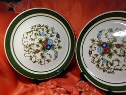 Large Italian Porcelain Round Serving Platter, Centerpiece