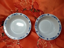 Alföldi porcelán müzlis tányér,  2 db.