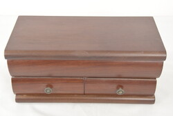 Fa sok rekeszes, tároló díszdoboz A167