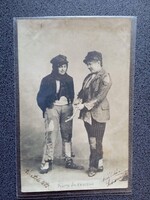 D209027 Gazsi Mariska és Küry Klára színésznők - 1901 Tétény-Diósd  Hermann Gyuláné 118 -dik Présház