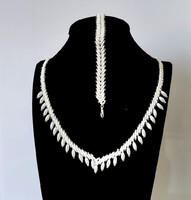 Ékszerek-szettek:Esküvői, menyasszonyi, alkalmi ékszer szett, SSZEB-GY04-1