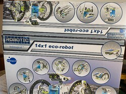 14x1 eco-robot Robotic összeszerelhető játék.Gyerekjáték 10 éves kortől. Nem volt használva.