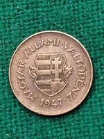 2 Fillér 1947 !