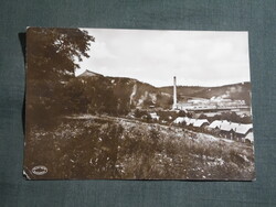 Képeslap,Salgótarján síküveggyár látkép,részlet,Csiky fotó Bp. kiadás,1920-