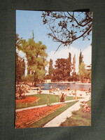 Képeslap,Románia,Oradea,Nagyvárad, strand látkép,részlet,1970-