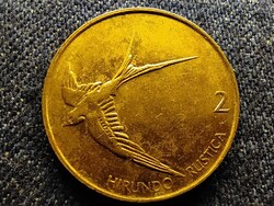 Szlovénia fecske 2 tolar 2004