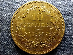 Luxemburg 10 Centime 1855 A