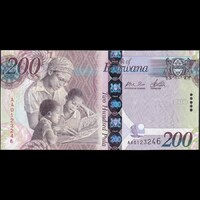 Botswana 200 Pula 2009 P-34a UNC