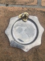 Ezüstözott kis tálca