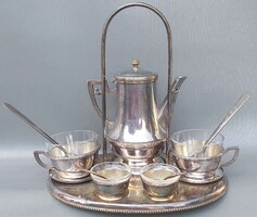 BADEN BEI WIEN EZÜSTÖZÖTT SZECIS KÁVÉS SZETT HANS NEMETZ