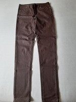 Női csoki barna műbőr Orsay hosszú nadrág