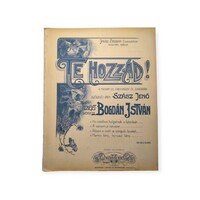 Te hozzád! – 4 magyar dal (Szász Jenő – Bogdán István) eredeti kotta