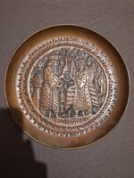 Bronz ,réz fali dísz