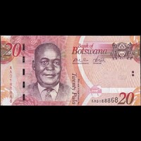 Botswana 20 Pula 2009 P-31a UNC