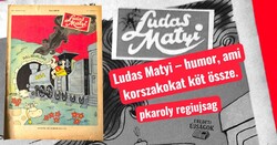 1971 augusztus 26    /  Ludas Matyi  /  múltidéző nevetés kézben. Ssz.:  39410