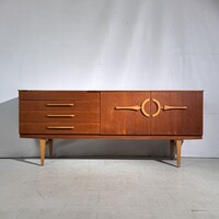 Beautility századközepi teak sideboard