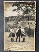 Régi képeslap Bujákiak - bujáki népviselet - 1940
