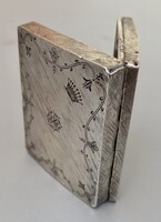 Ezüst doboz szelence grófi korona