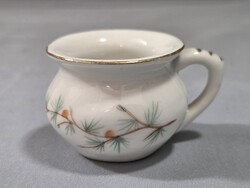 Ritka Mini Aquincumi porcelán csésze