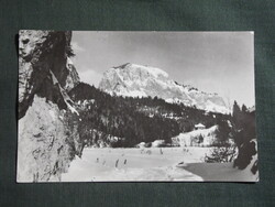 Képeslap,Románia,Lacul Roșu,Gyilkos-tó látkép,részlet,1964-