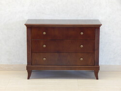 Klasszicista 3 fiókos komód. ( H - 25 )