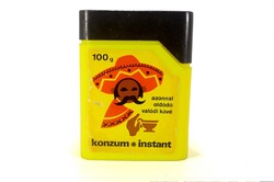 Konzum Instant kávé doboz