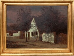 Szepesi Kuszka Jenő (1885-1948) Utcakép / Extrém ritka gyűjtői darab