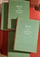 A. E. Brehm: Az állatok világa teljes, négykötetes magyar kiadása látható (Bibliotheca /