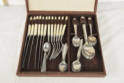 Vintage szovjet evőeszköz készlet dobozban A377