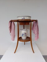 Thonet asztal fürdőszoba bútor mosdó állívány antik hajlított rusztikus bútor Nábytok Thonet 524