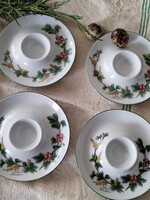 Porcelán tojástartó - " vadbogyós bájjal / 4 db.