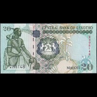 Lesotho 20 Maloti 2007 P-16f UNC