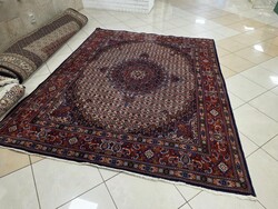 Álomszép iráni moud 206x260 prémium kézi gyapjú perzsa szőnyeg FZ100