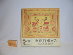 Régi "HORTOBÁGY" evőeszközkészlet doboza