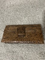 Valódi kígyóbőr kistáska alkalmi áron !