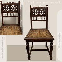 6 db gazdagon faragott neoreneszánsz díszszék – 19. század vége