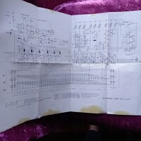 Meopta EMP 3/12 és EMP 3/13 típusú diavetítő (filmprojektor) kapcsolási rajza