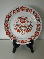 Madaras népi motívumos Alföldi porcelán tányér dísztányér falitányér 19 cm - Galamb