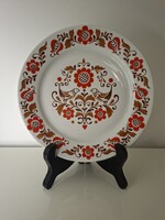 Madaras népi motívumos Alföldi porcelán tányér dísztányér falitányér 19 cm - Galamb