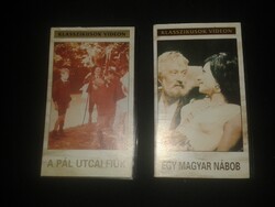 Vhs műsoros kazetták ( Klasszikusok videon )