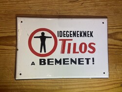 TILOS TÁBLA, ZOMÁNCTÁBLA