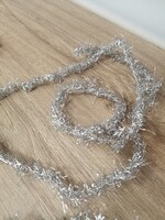 3D old metal fiber Christmas tree decoration boa, garland - retro, vintage