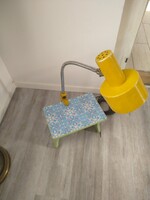 Régi szarvasi asztalra szerelhető műhely lámpa