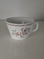 Antik vastagfalú porcelán csésze bögre koma bögre koma csésze
